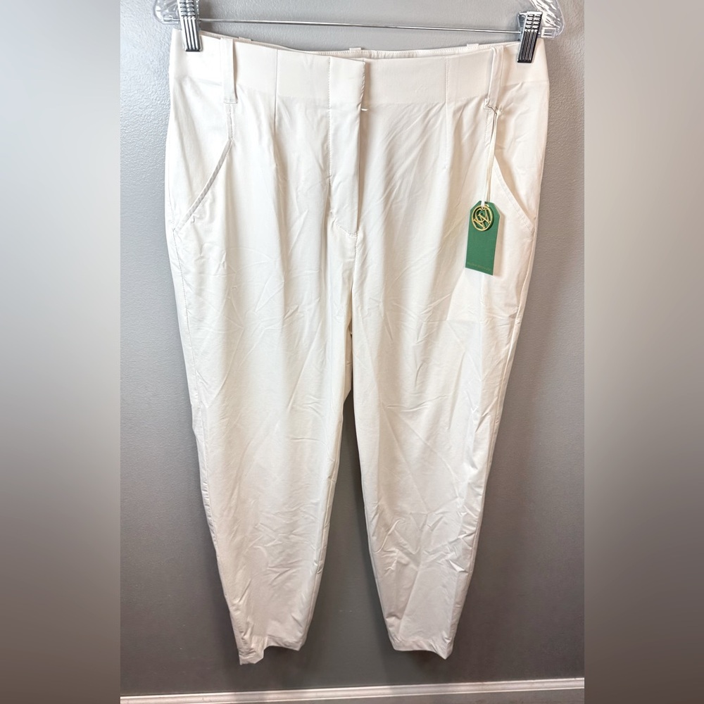 Williams‎ Athletic Club NEW Women's Pinky White Kate Golf Pants Size Medium